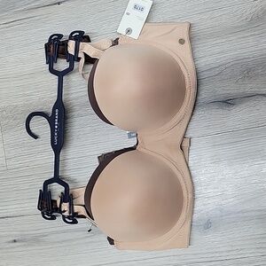 Lucky Brand Women's Beige and Brown Bra